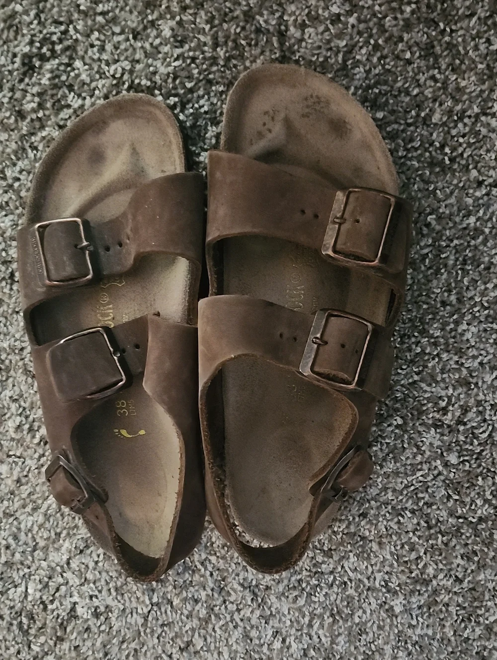 Birkenstock Milano BS in Dark Brown